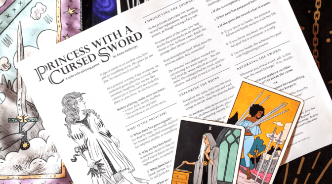 Solitaire Storytelling: Princess With A Cursed Sword