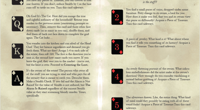 Solitaire Storytelling: No Map, No Plan